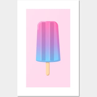 Bi Popsicle Posters and Art